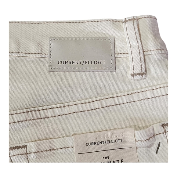 Current/Elliott Anthropologie The Soulmate High Rise Straight Leg Jeans 26 NEW - Picture 8 of 11